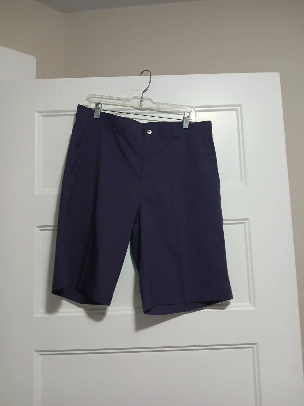 Men's Callaway Performance Golf Shorts - Deep Purple Sz 34 - Picture 1 of 8